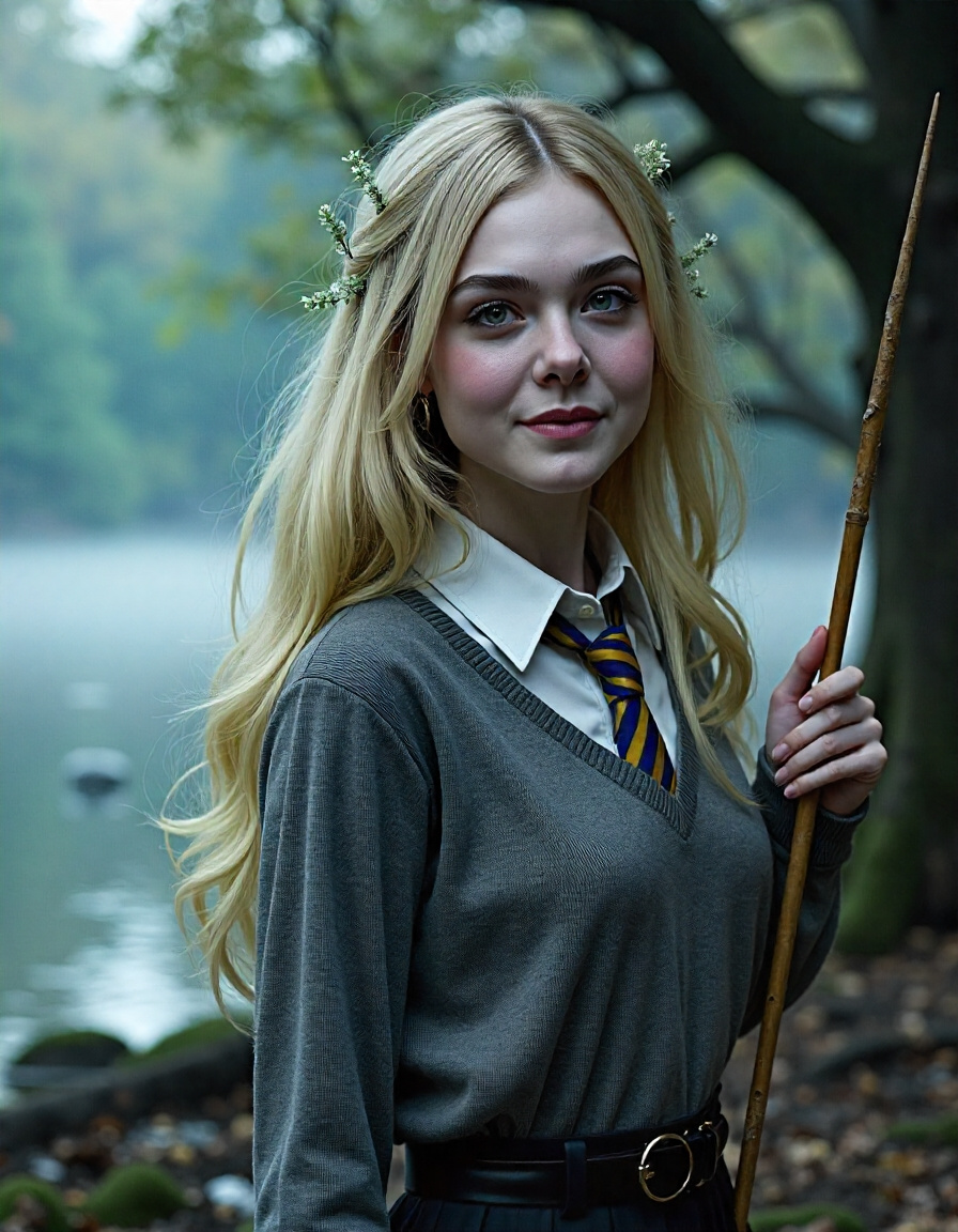 Elle Fanning as Luna Lovegood